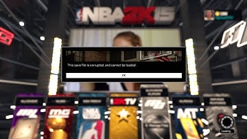 NBA 2k15 corruption