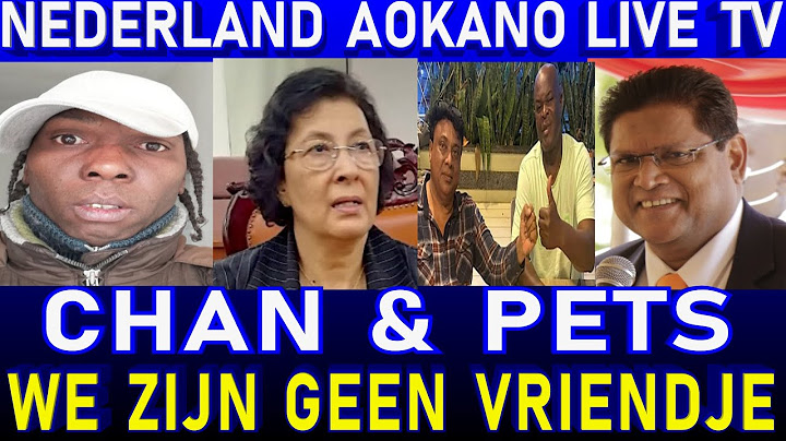 Santokhi en Pets Gajadien stappen in het Spel met Brunswijk  Live  Press  Oh Kano Real Time Tv  News