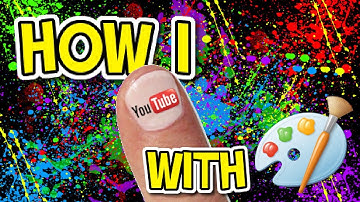 Thumbnail tutorial with MS Paint!