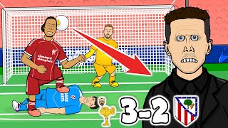 Van Dijk Winner Simeone Fights A Fan Liverpool Vs Atletico Madrid 3-2 Goals Highlights