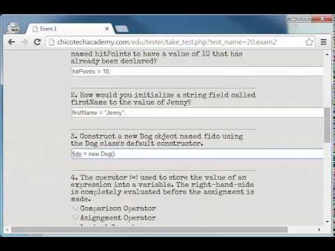 Java Test on Initialization