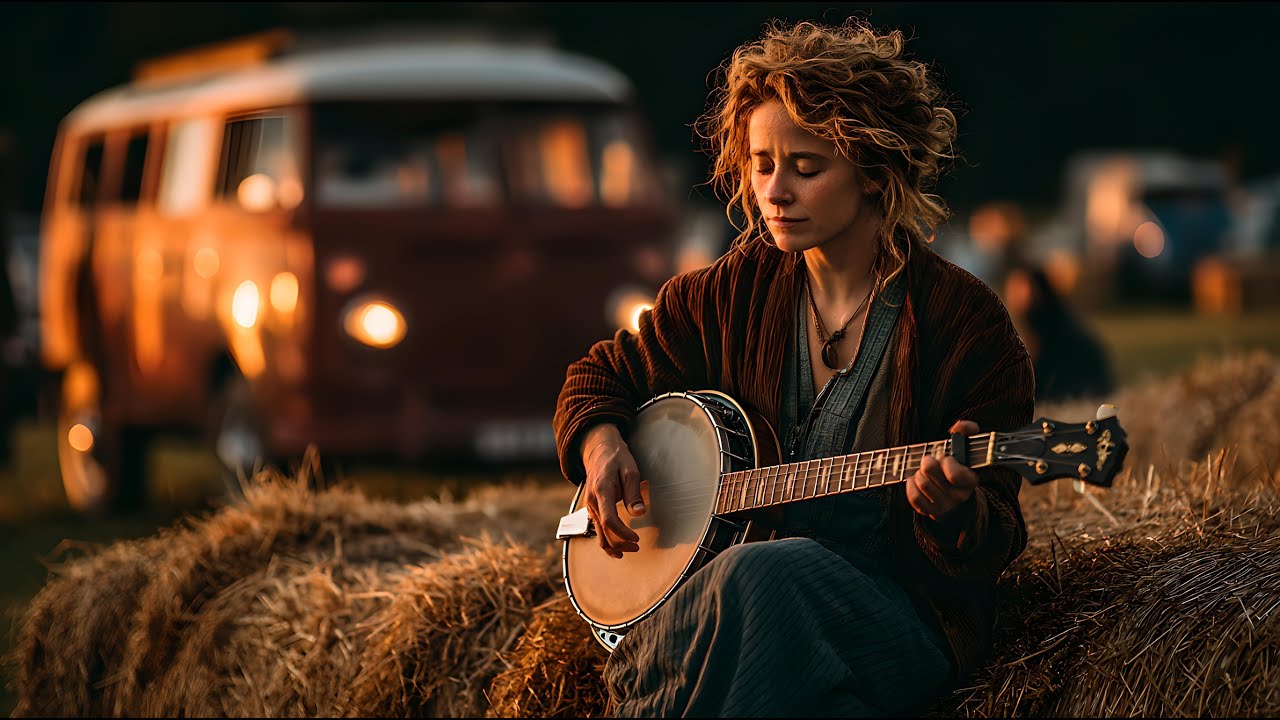 RELAXING COUNTRY MUSIC MIX – Easy Listening Banjo Vibes for Serene Gatherings 🌾🎸