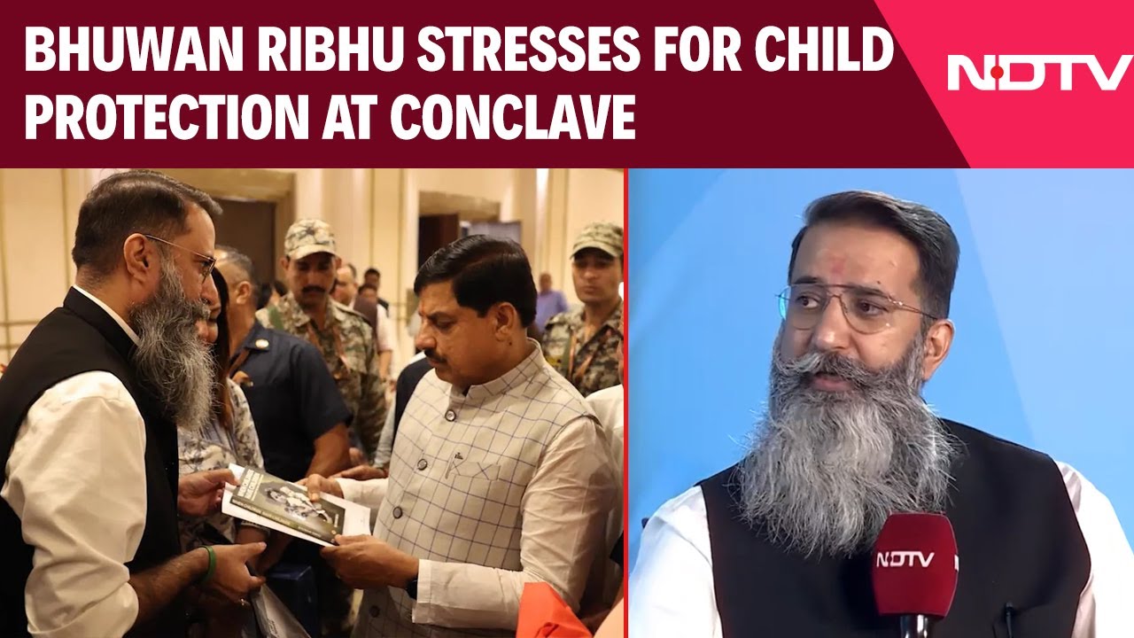 Beyond Morality: Bhuwan Ribhu Stresses For Child Protection As An Economic Strategy At NDTV Conclave
