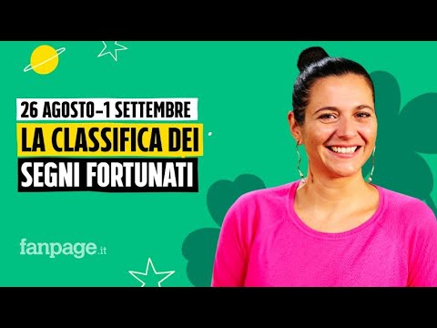 Oroscopo, la classifica dei segni più fortunati della settimana dal 26 agosto all'1 settembre 2024 Episode cover