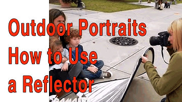How to Use a Reflector for Outdoor Family Portraits with Natural Light