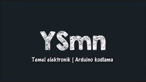 MBLOCK İLE KODLAMA DERS 1: TEK LED YAK SONDUR