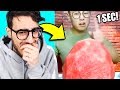 L'UOMO CHE MANGIA UN'ANGURIA IN 1 SECONDO!!
