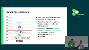 openSUSE Conference 2018 - Atomic Bonds: openSUSE Kubic & SUSE CaaSP