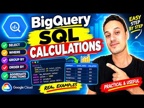 Calculations in BigQuery | SUM, AVG & Arithmetic Operations Explained (2025)