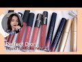 (EngCC) Swatch&amp;Review 10 MÀU SON PERFECT DIARY Liquid Lipstick - Son Nội Địa Trung Chuẩn Xịn?| Trang