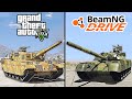 BeamNG drive tank VS GTA 5 tank - which is better?