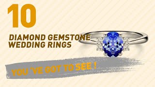 Diamond Gemstone Wedding Rings Top 10 Collection // UK New & Popular 2017