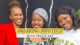 Trecia Kat on Breaking into tech |Dropping out| Being unemployed| Self taught| Freelancing