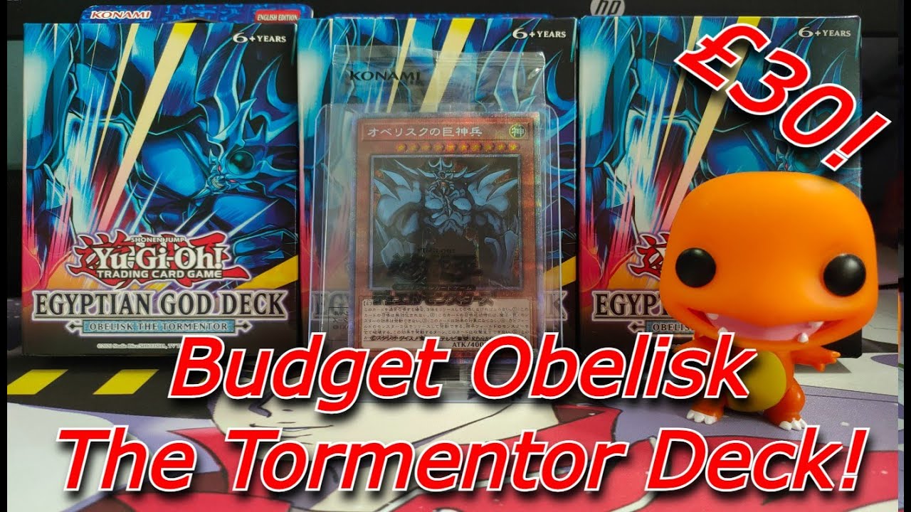 Yu-Gi-Oh! £30 Obelisk The Tormentor Deck!(Plus Opening The Structure Deck!)