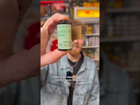 Testing The World’s Most Expensive 35mm Film 🎞️ #expiredfilmclub #photography #35mmfilm #fyp