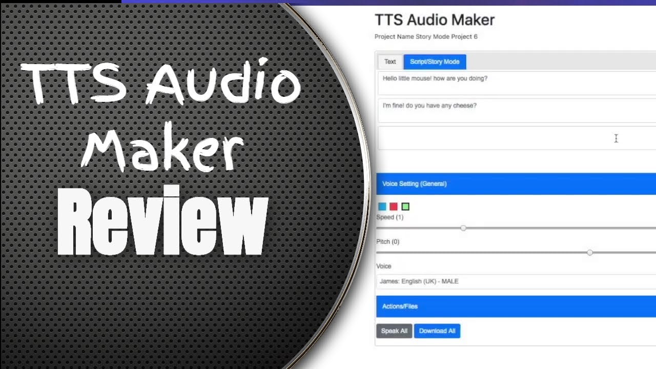 Get TTS Audio Maker Reviews, Bonus, Tutorials From DemonvsRobot - YouTube