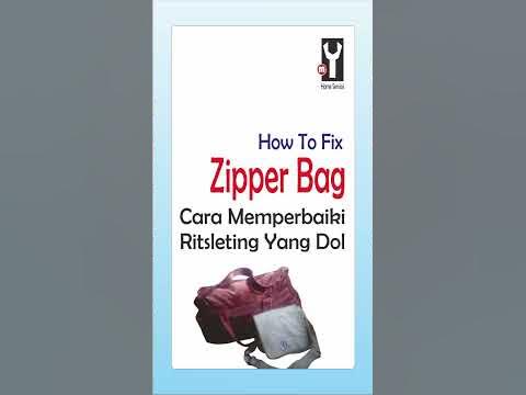 Cara memperbaiki retsleting yang dol (https://youtu.be/_3KmSd1SLkg) #