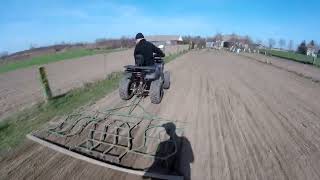 Wiosenna Uprawa Quadem 2024 Hummer Xtr 200