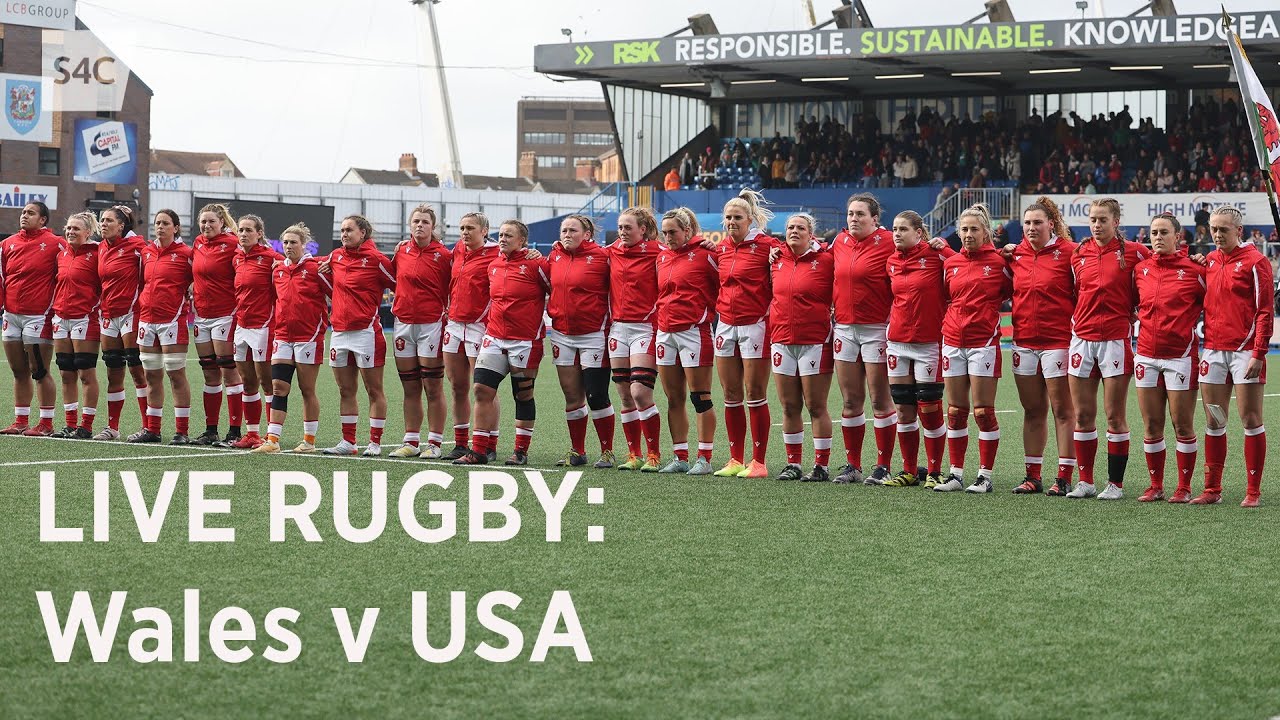 LIVE RUGBY Wales v USA Womens International Rugby S4C