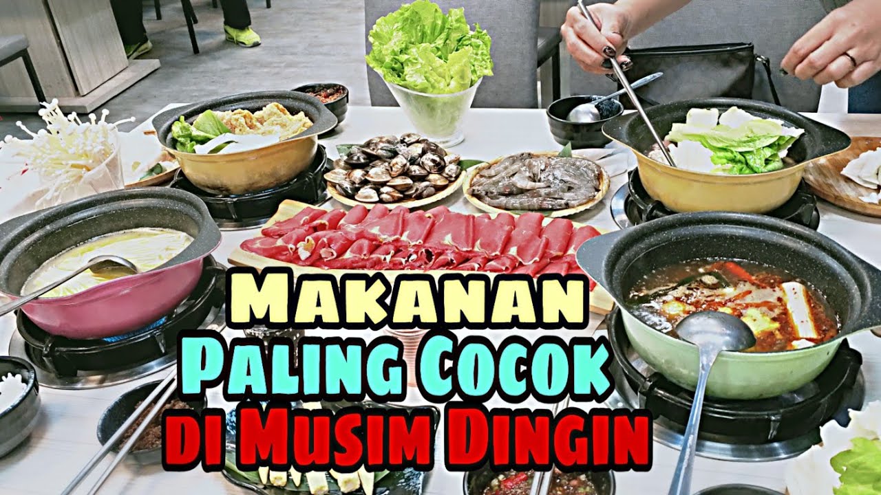  MAKANAN  PALING COCOK DI  MUSIM  DINGIN  SHABU2 TAIWAN YouTube