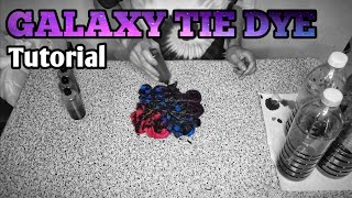 GALAXY TIE DYE Easy Tutorial | MEO FAUSTINO