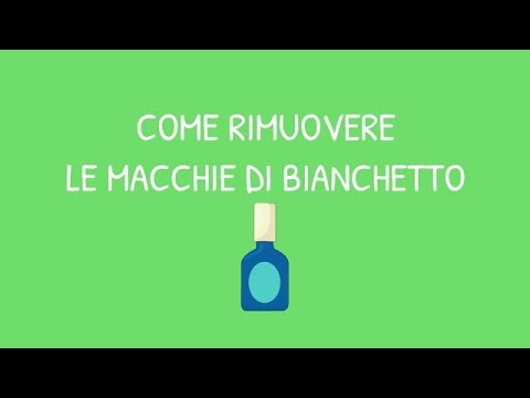 Come rimuovere le macchie di bianchetto dai vestiti #senzamacchia