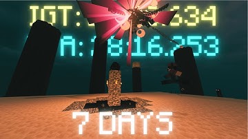 Can I Learn to Speedrun Minecraft in 7 Days?