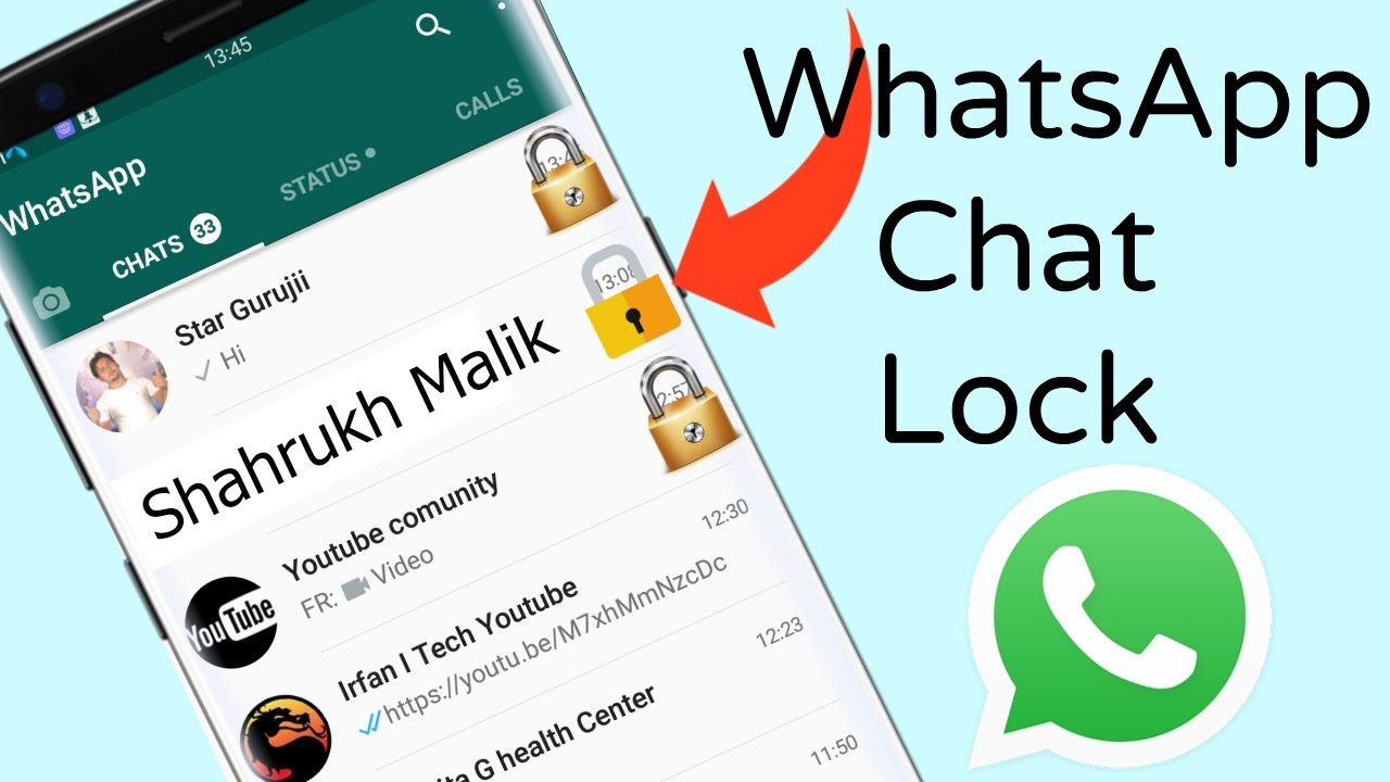 How To Lock Whatsapp Chat Lock Any Group Chat And Personal Chat In Whatsapp App Youtube