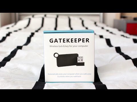 GateKeeper 2.0 Wireless Computer Lock Review!