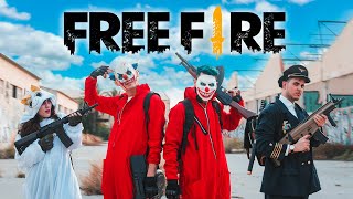 FREE FIRE - PERSONAJES EN LA VIDA REAL