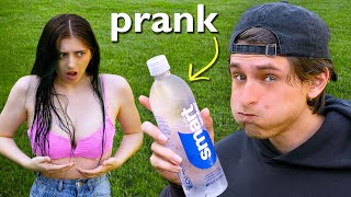 If You Laugh You Lose but it's a prank on my girlfriend