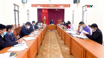 Đoàn ĐBQH tỉnh giám sát công tác tiếp công dân và giải quyết khiếu nại, tố cáo tại Mù Cang Chải