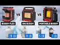 COMPARISON & TIPS: Mr. Heater Buddy Flex VS Big Buddy VS Portable Buddy with HOSE & PROPANE options