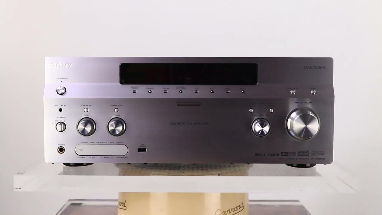Sony STR-DA5200ES - YouTube
