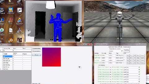 Kinect / iCub Simulator Joint Mapping