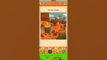 Braindom 2 Level 122 fix the totem walkthrough