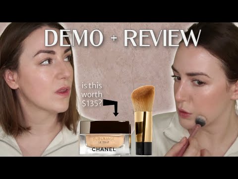 CHANEL SUBLIMAGE LE TEINT FOUNDATION DEMO + REVIEW 