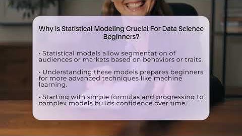 Why Is Statistical Modeling Crucial For Data Science Beginners? - College Dropout Millionaire
