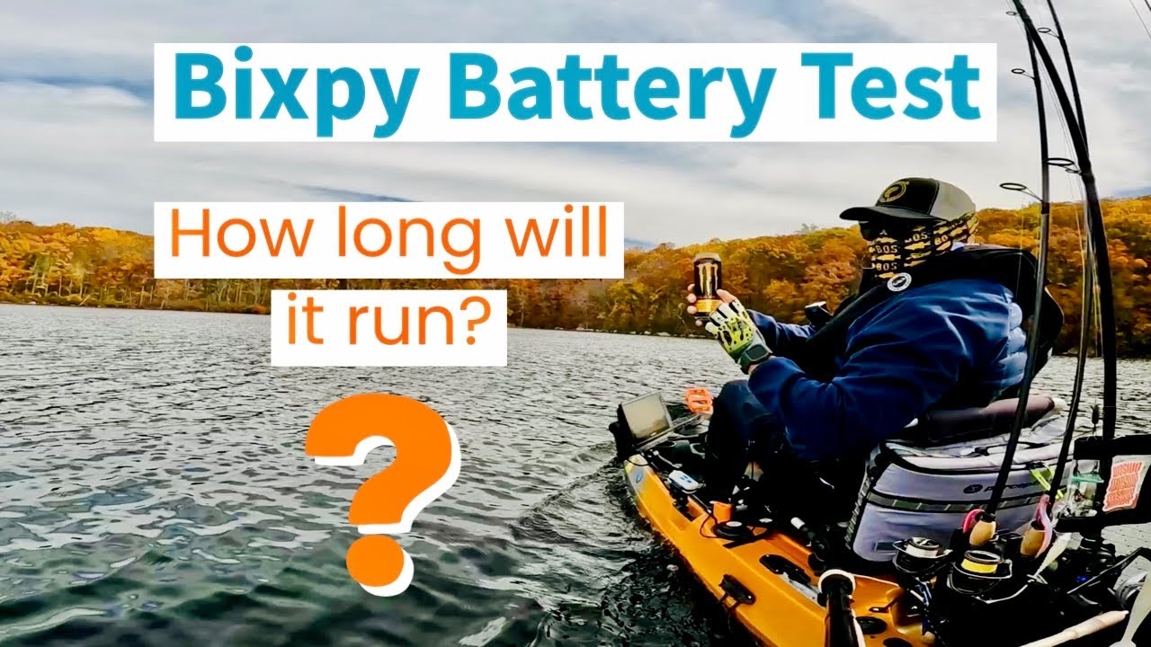 BIXPY Kayak Motor Battery Duration Test Surprising RESULTS YouTube
