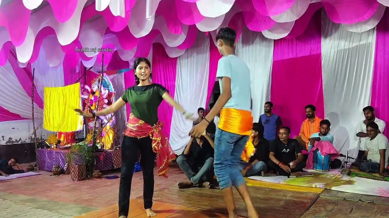 जय मां दुर्गा विशाल जागरण प्रोग्राम ग्राम पंचायत याकूतगंज रिकॉर्डिंग डांस