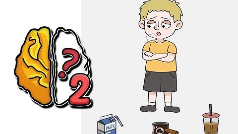 Brain Out 2 Level 222 |He Needs a Latte To Relieve His Energy.| Walkthrough Solutions