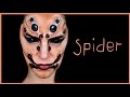 Spider Face makeup tutorial for Halloween  | Silvia Quiros
