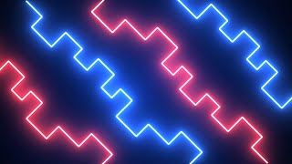 Neon Red &amp; Blue Background Video, Motion Background Loop | Free Stock Footage