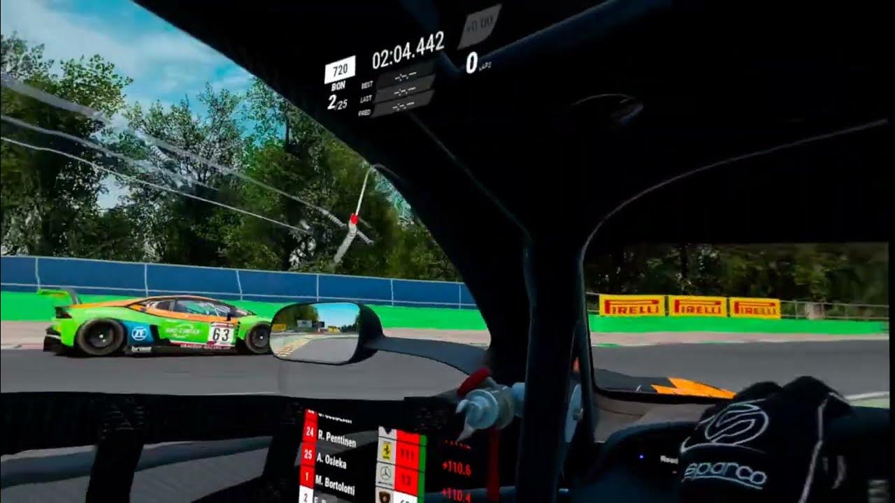 Meta Quest 3 + G29 / Assetto Corsa Competizione Gameplay - YouTube