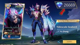 HOW MUCH FOR YU ZHONG NEW ALL STAR SKIN!? THANKS MOONTON! - MLBB