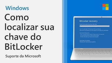 Como localizar sua chave de recuperação do BitLocker | Microsoft
