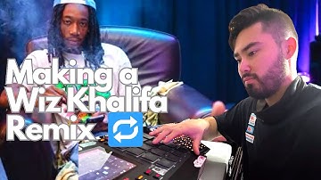 Wiz Khalifa Boom Bap Remix on the MPC Live - Full Beat Breakdown