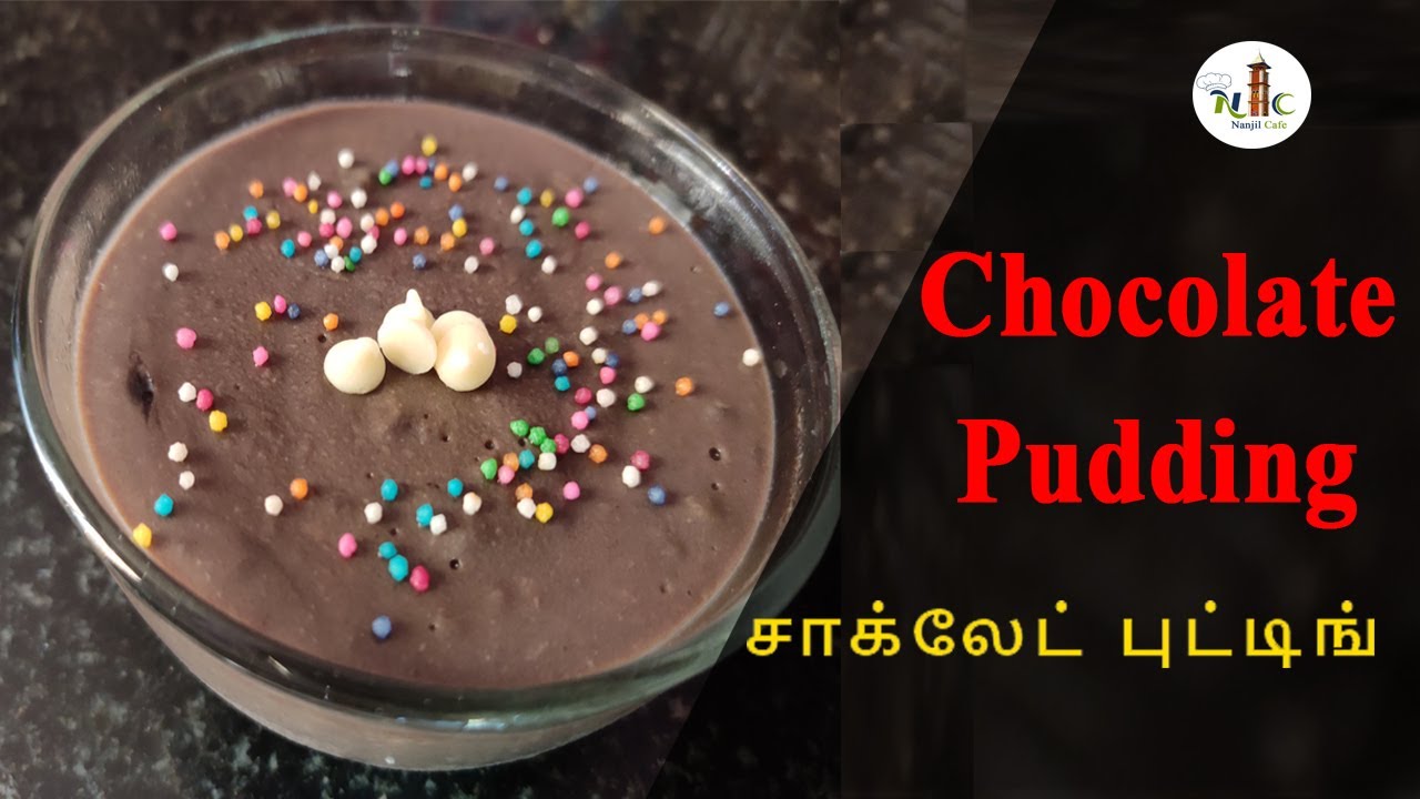 Homemade Chocolate Pudding English Subtitle Nanjil Cafe YouTube
