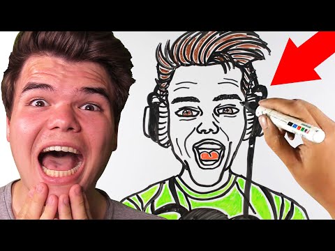 Reacting To DRAW MY LIFE! (Jelly)