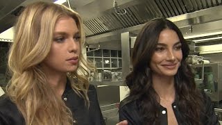 Victoria's Secret Angels Lily Aldridge and Stella Maxwell Reveal Their PreFashion Show Diets